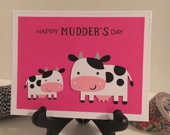 Funny Mother's Day Card "Happy Mudder's Day" - Happy Mothers Day Card, Funny Mother's Day Card, Happy Moms Day Card, Cute Mother's Day Card