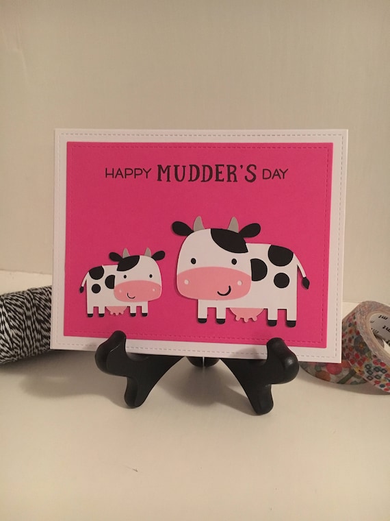 Funny Mother's Day Card "Happy Mudder's Day" - Happy Mothers Day Card, Funny Mother's Day Card, Happy Moms Day Card, Cute Mother's Day Card
