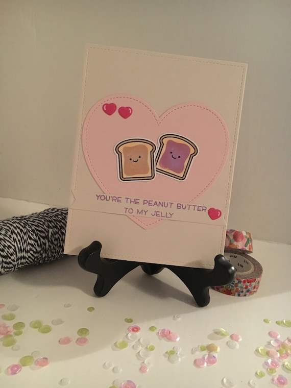 Funny Love Card You Re The Peanut Butter To My Etsy