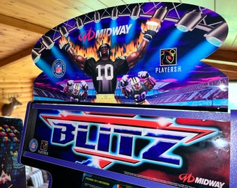  Arcade1Up NFL Blitz Legends Arcade Machine - 4 Player