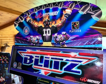  Arcade1Up NFL Blitz Legends Arcade Machine - 4 Player