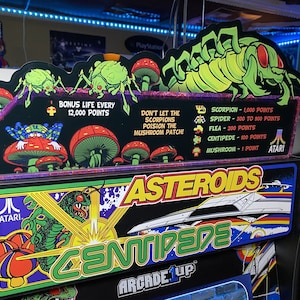 Arcade 1Up Centipede topper