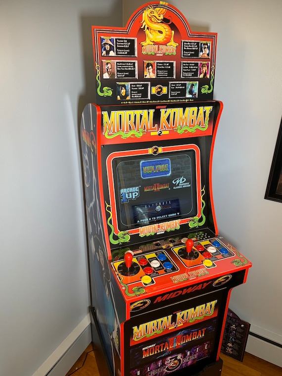 Mortal Kombat 2 bezel Moves list. – Szabo's Arcades