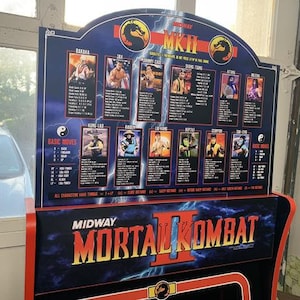 Arcade 1Up Mortal Kombat 2 topper