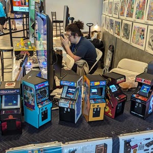 GRS Build-a-cade Art Kit- Ms. Pacman - Etsy