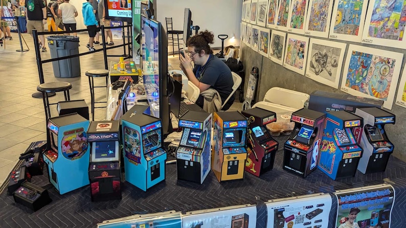 GRS Build-a-cade Art Kit- Ms. Pacman - Etsy