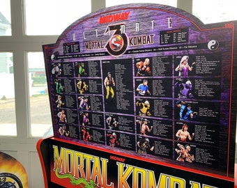 Arcade 1up Mortal Kombat 3 Topper