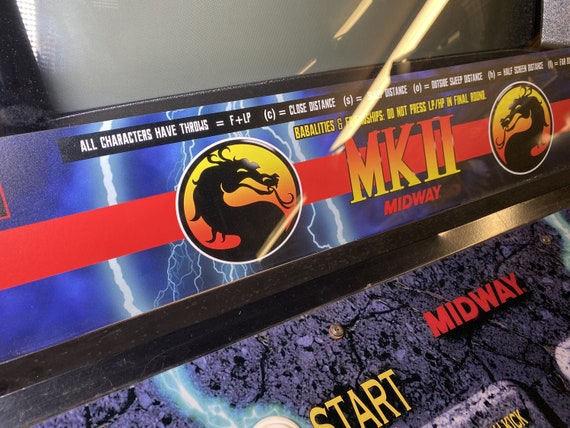 Mortal Kombat 1 bezel- Arcade 1Up – Szabo's Arcades