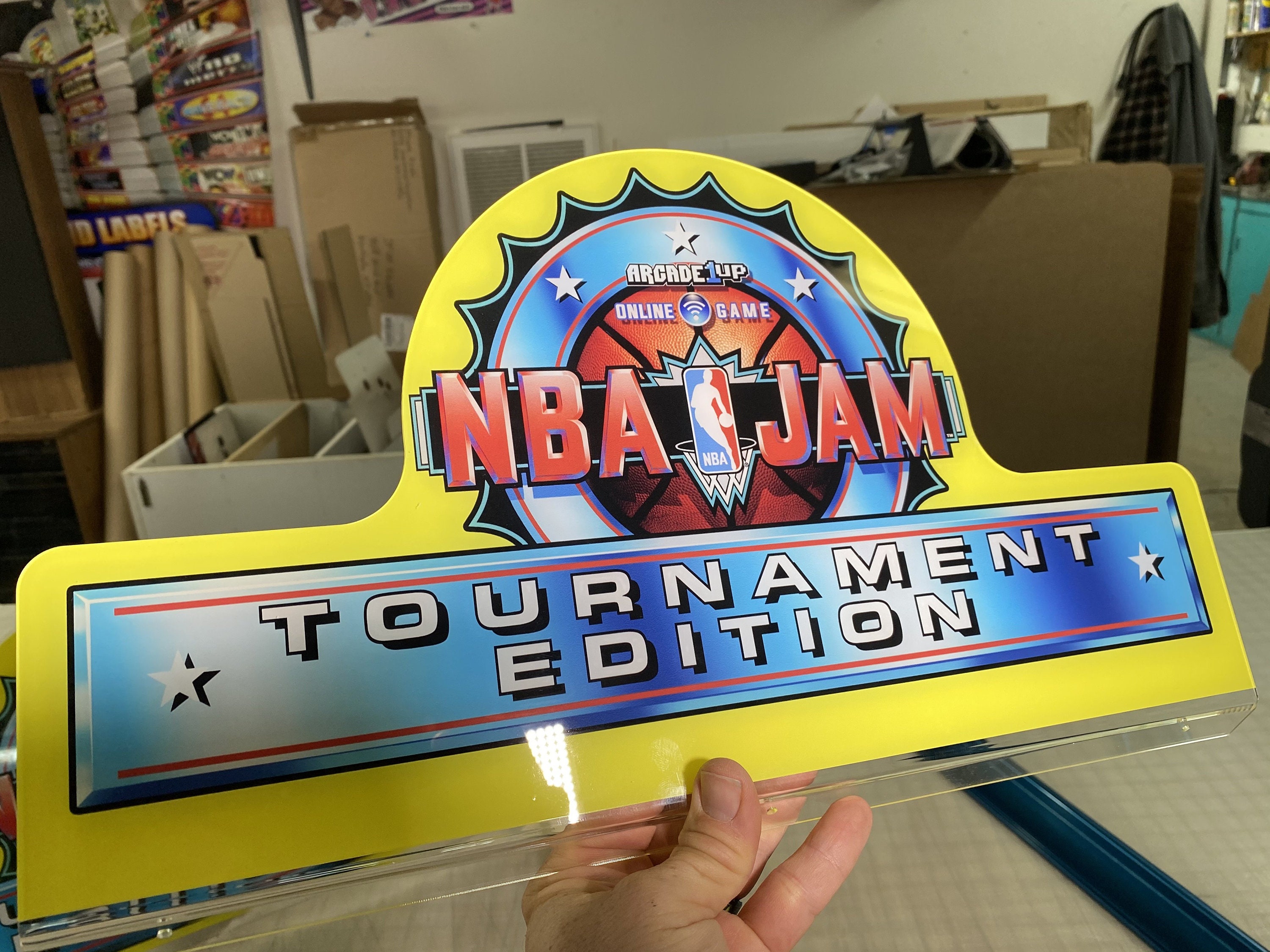 Arcade 1up NBA JAM Topper - Etsy Australia
