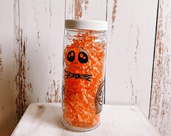 NBC Glass Cup | Glass Cup with Lid | Jack Sally Zero Oogie | Fall