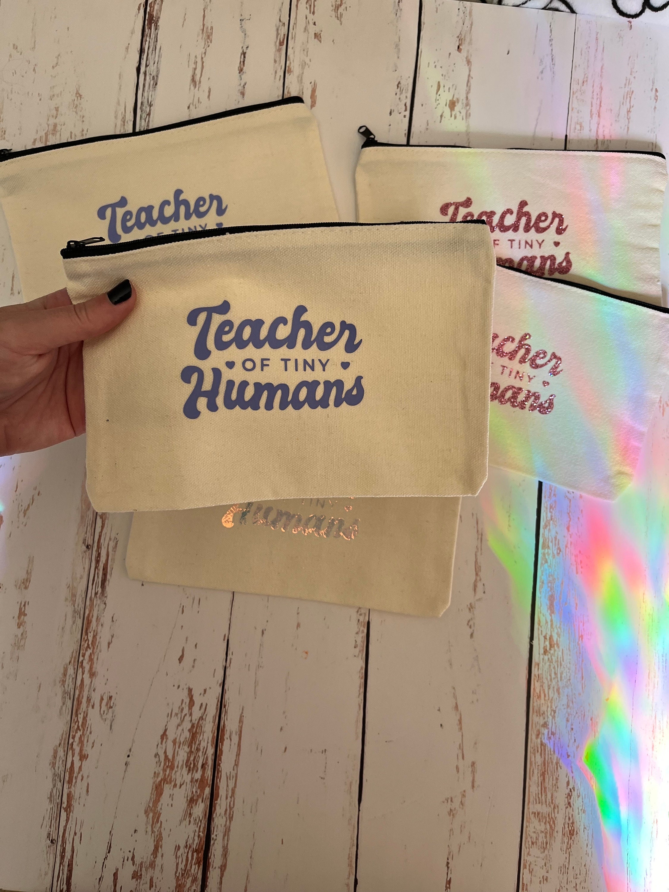 Pencil Pouch, Teacher Gift, Teacher Pencil Pouch, Teacher Pencil Case,  Zippered Pouch, Custom Pencil Pouch, Pouch, Personalized, Case 