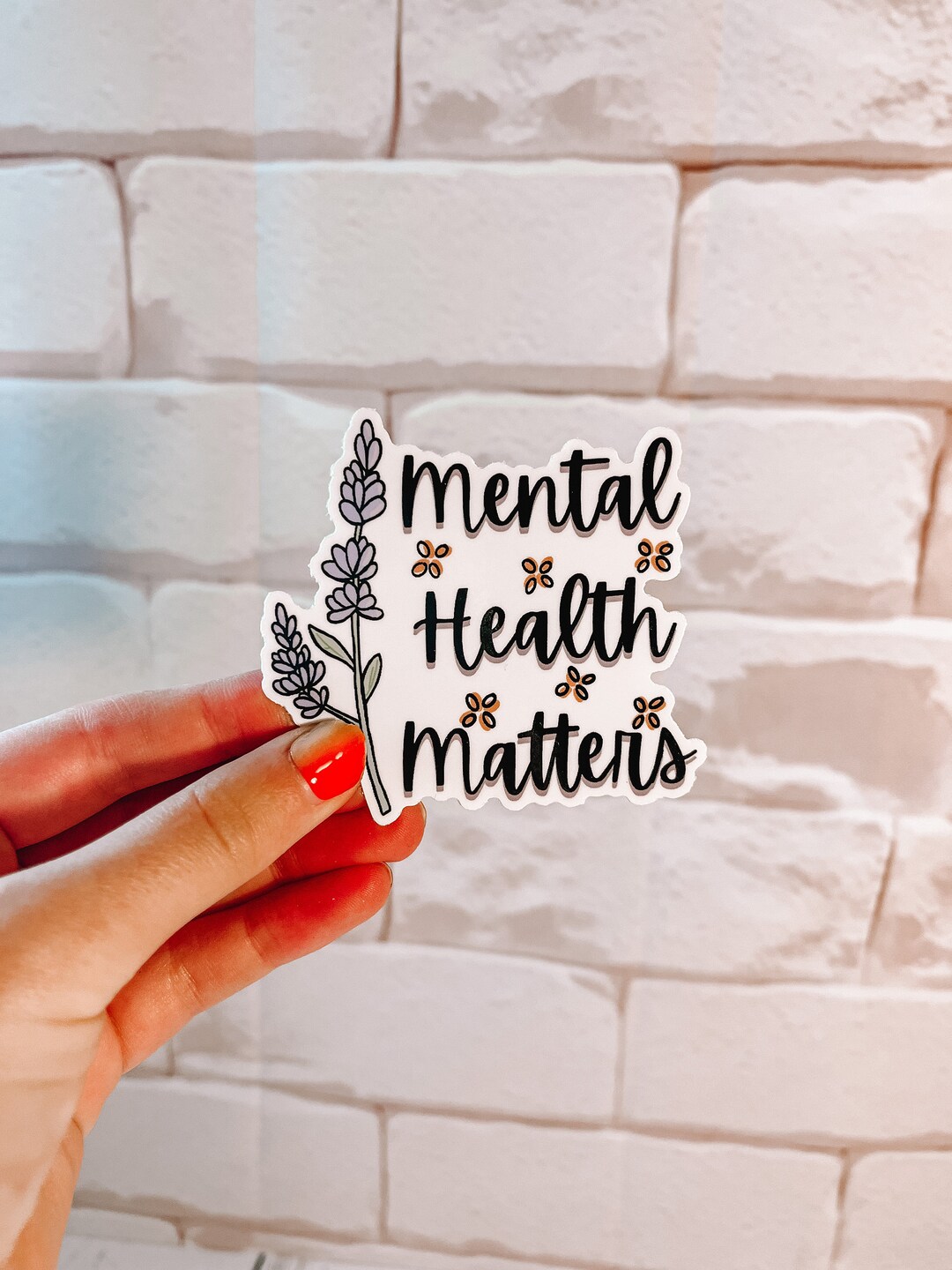 Mental Health Matters Sticker | Waterproof | Laptop Decal - Etsy