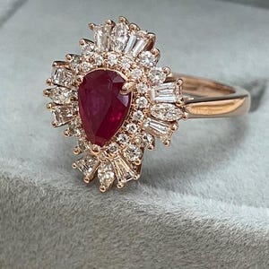 Ruby & Diamond ring