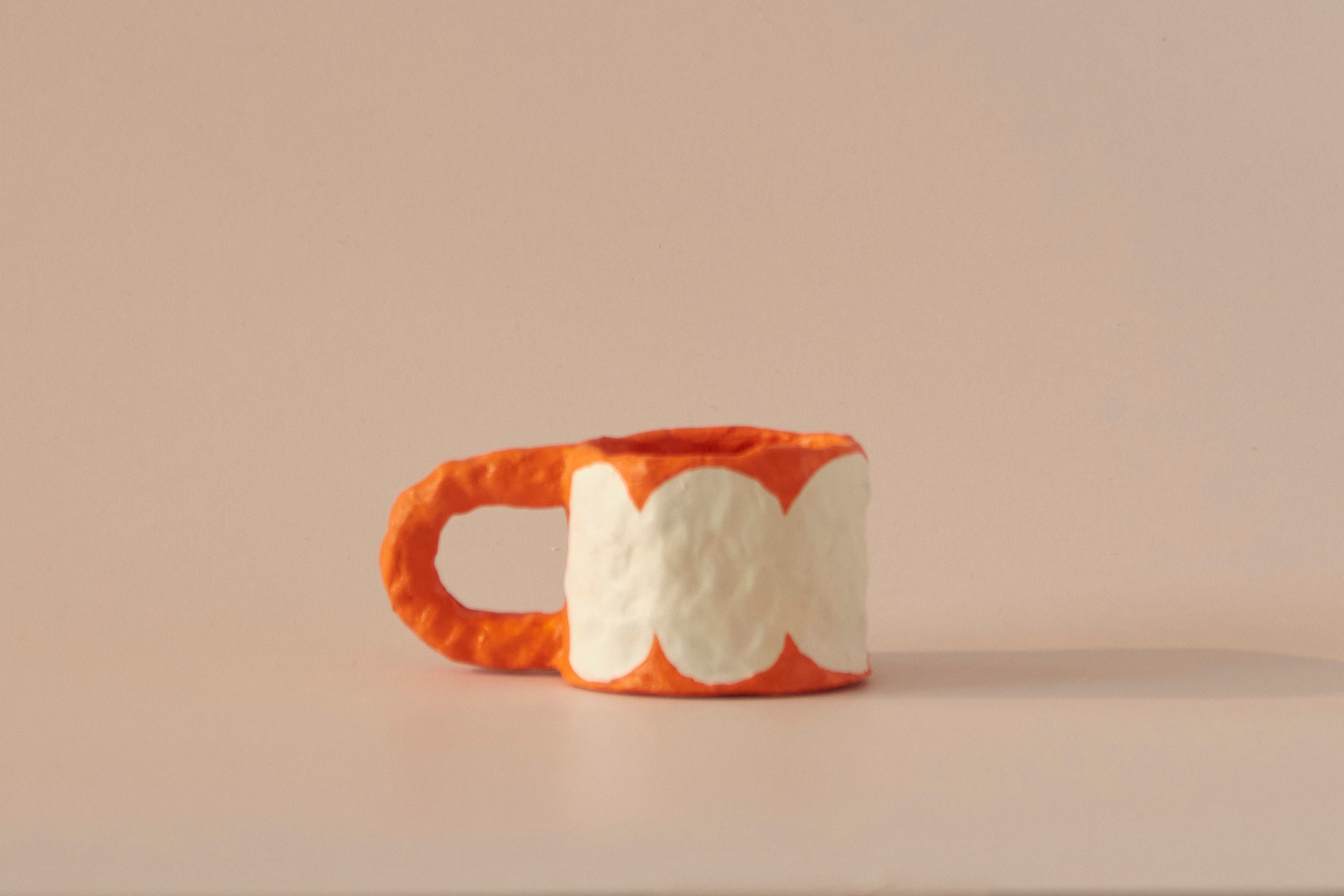Air Dry Clay Mug for Room Decoration With a Beautiful Etsy
