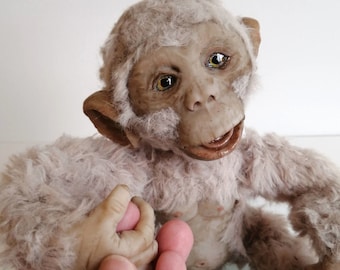 baby chimpanzee doll