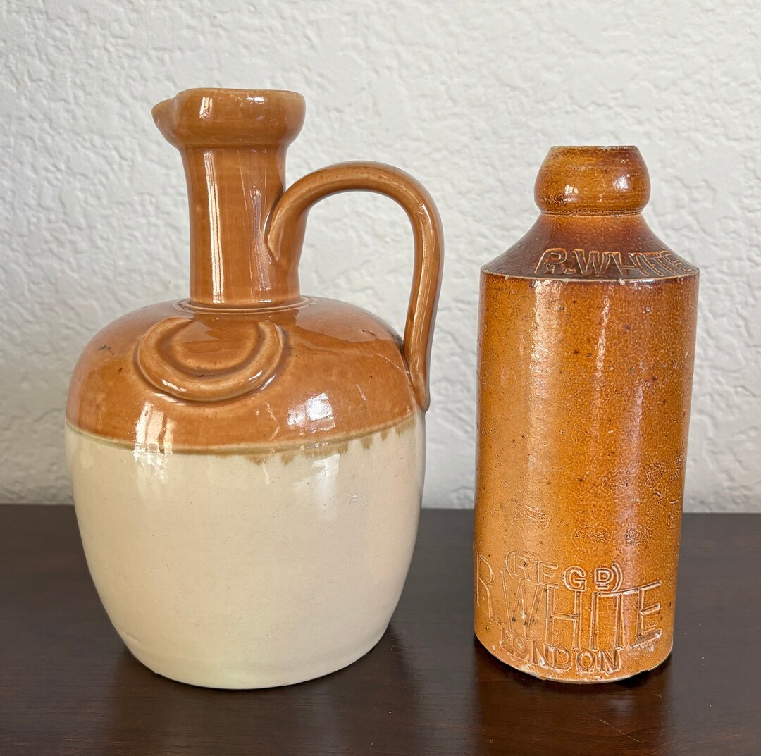 Vintage stoneware bottle (right model SOLD)