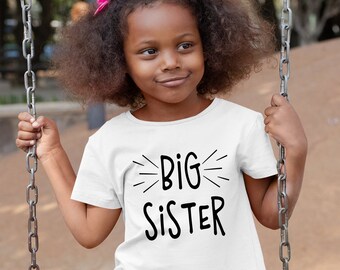 New Big Sister Shirt | Toddler Big Sister Gift | Pregnancy Announcement Bodysuit | Pregnancy Announcement Shirt