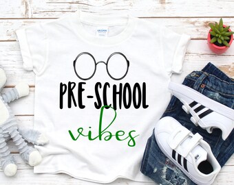 First Day of Preschool Shirt, Preschool Vibes Shirt, First Day Of School shirt, New kid on the block shirt, Preschool Shirt, School Shirt