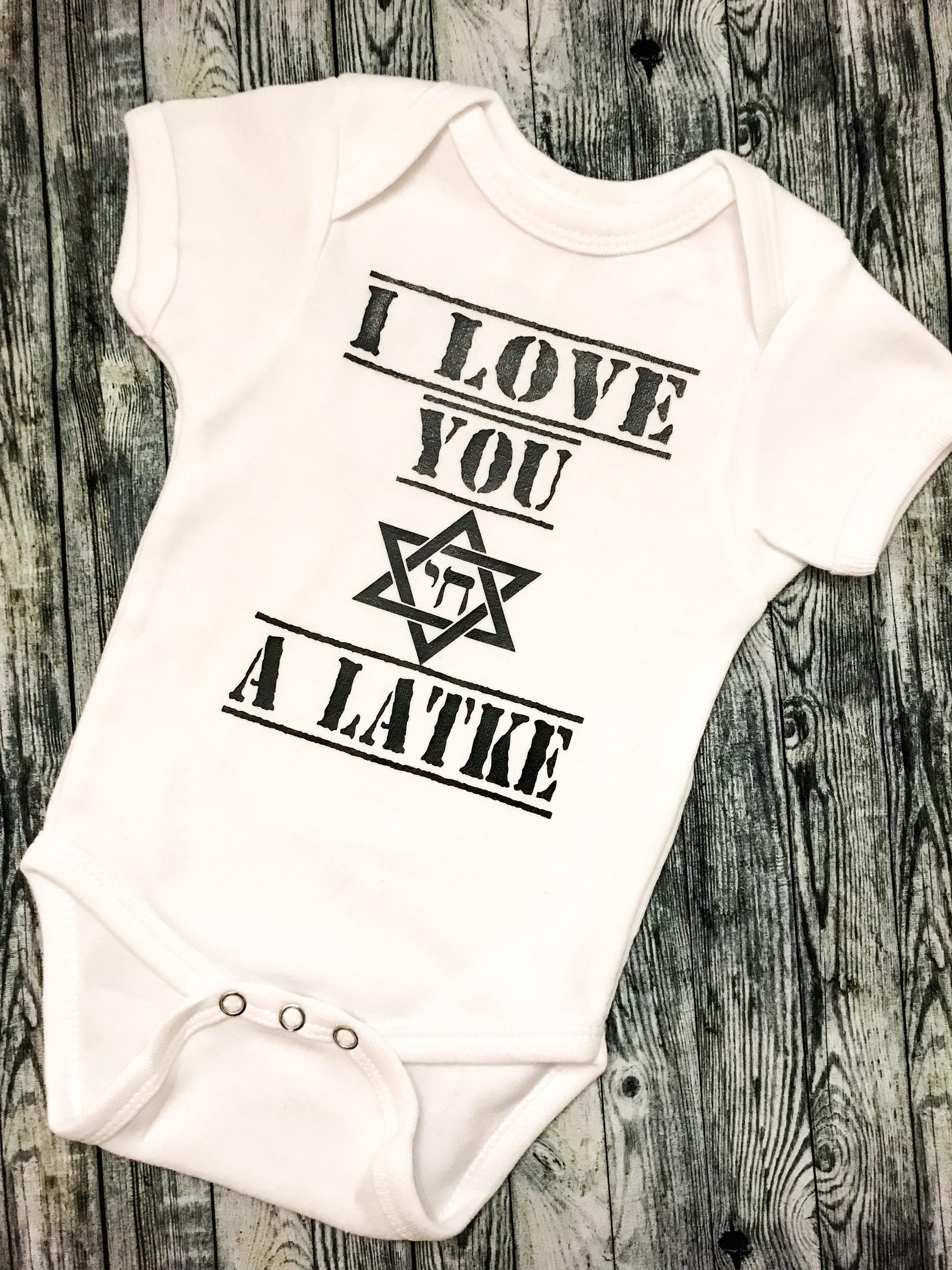 i love you a latke shirt