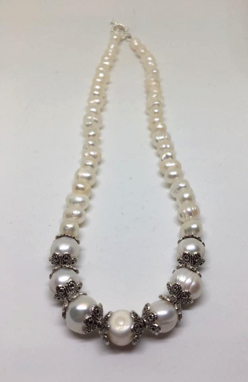 Freshwater Pearl Jewelry Set real pearl earrings pearl | Etsy