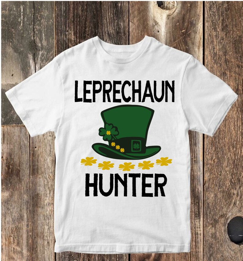Patrick/'s Day bodysuit Toddler T-Shirt Leprechaun Trap St Shamrock 4 Leaf Clover Leprechaun Hunter Luck of the Irish baby clothing