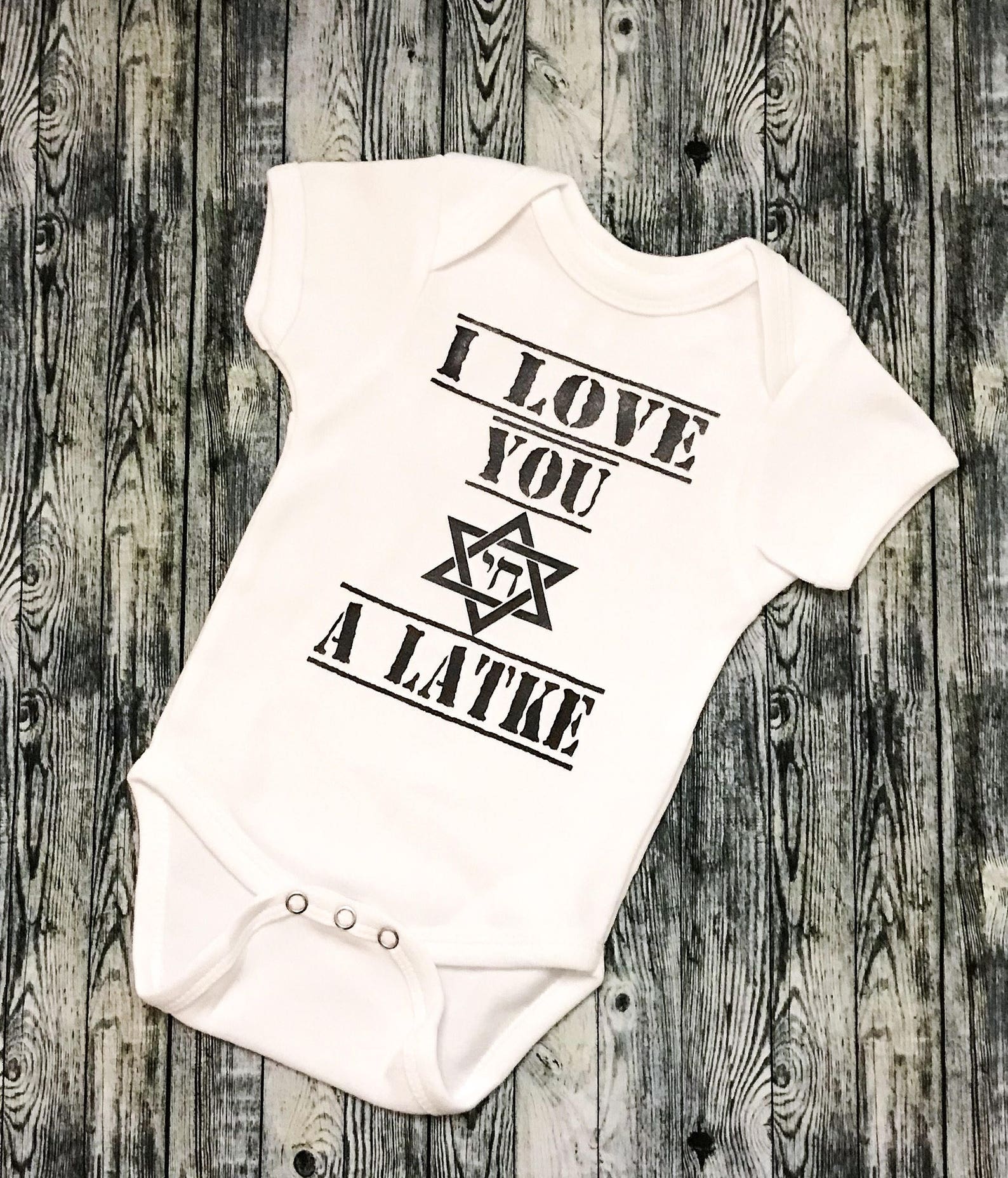 i love you a latke shirt