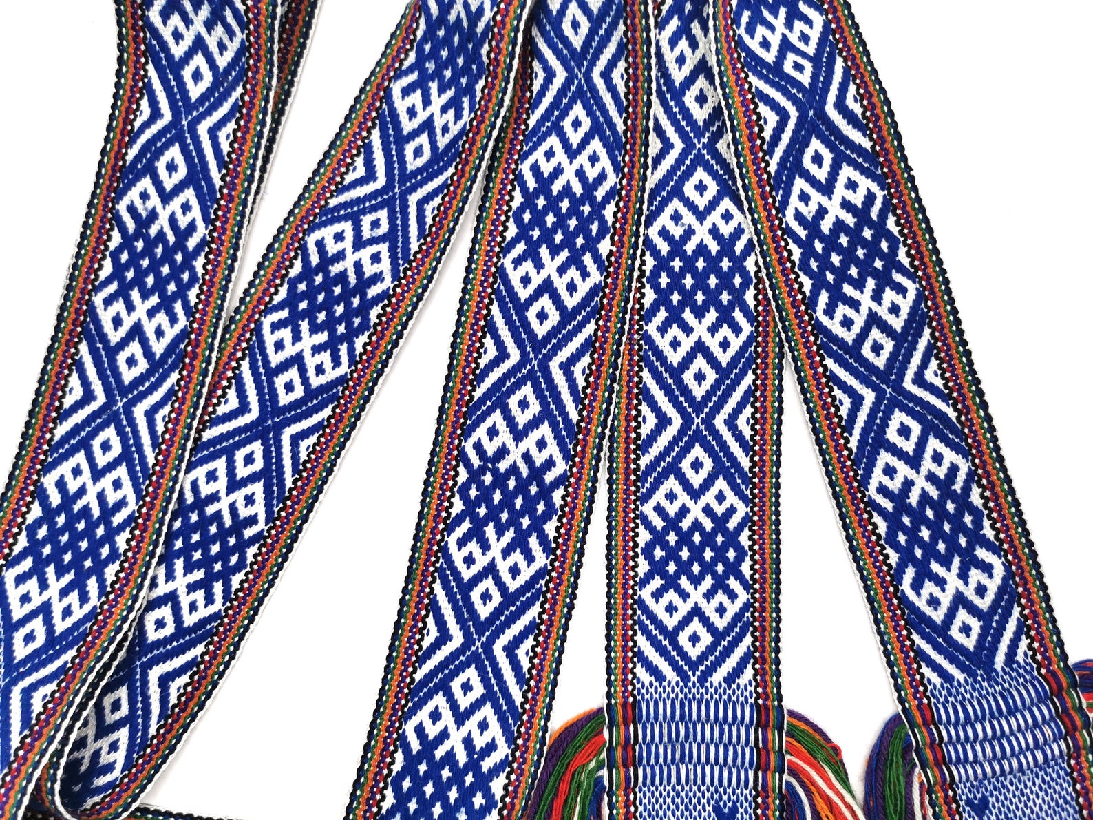 Lithuanian Traditional Handwoven Sash Belt Handmade Belt Band Etsy