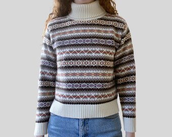 colourful turtleneck