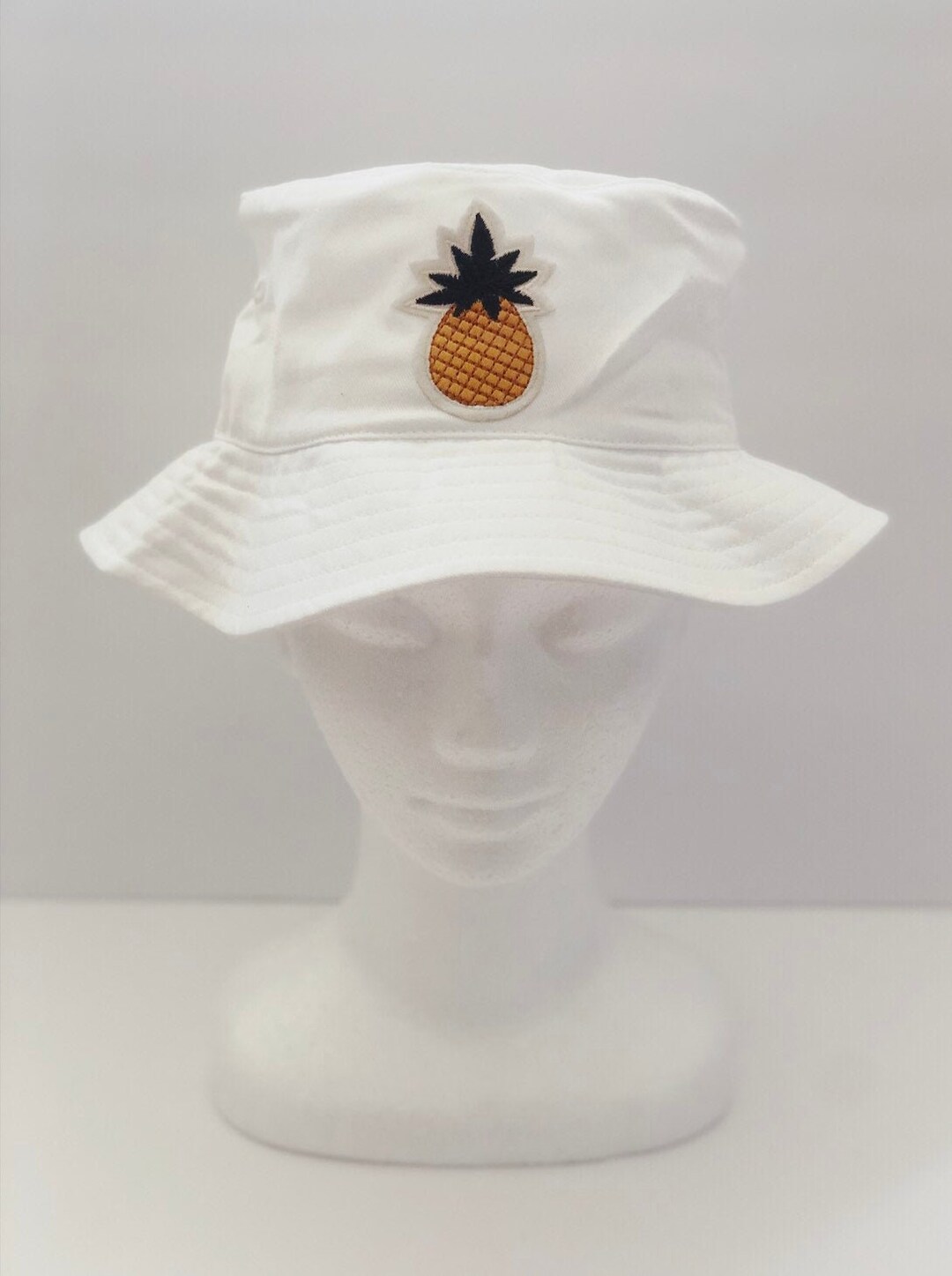 Pineapple Bucket Hat Cute Bucket Hat Bucket Hat With Etsy