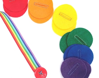 Montessori Buttoning Toy, Fine Motor Skill Practice, OT, Preschool
