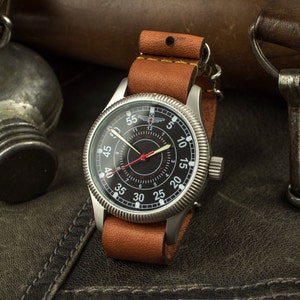 Vintage watch, rare mens watch, aviator watch,watches, vintage wristwatch, watches for men, ussr watch, mens watch vintage