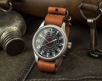 Vintage watch, rare mens watch, aviator watch,watches, vintage wristwatch, watches for men, ussr watch, mens watch vintage