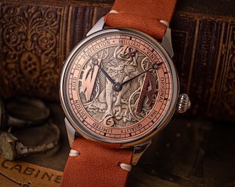 Personalized watches, Vintage watch, Masonic watch, hand made watch, personalized Masonic gift