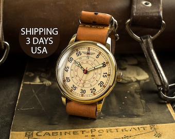 Vintage watch, rare mens watch, aviator watch, vintage wristwatch, watches for men, ussr watch, mens watch vintage, shturmanskie watch