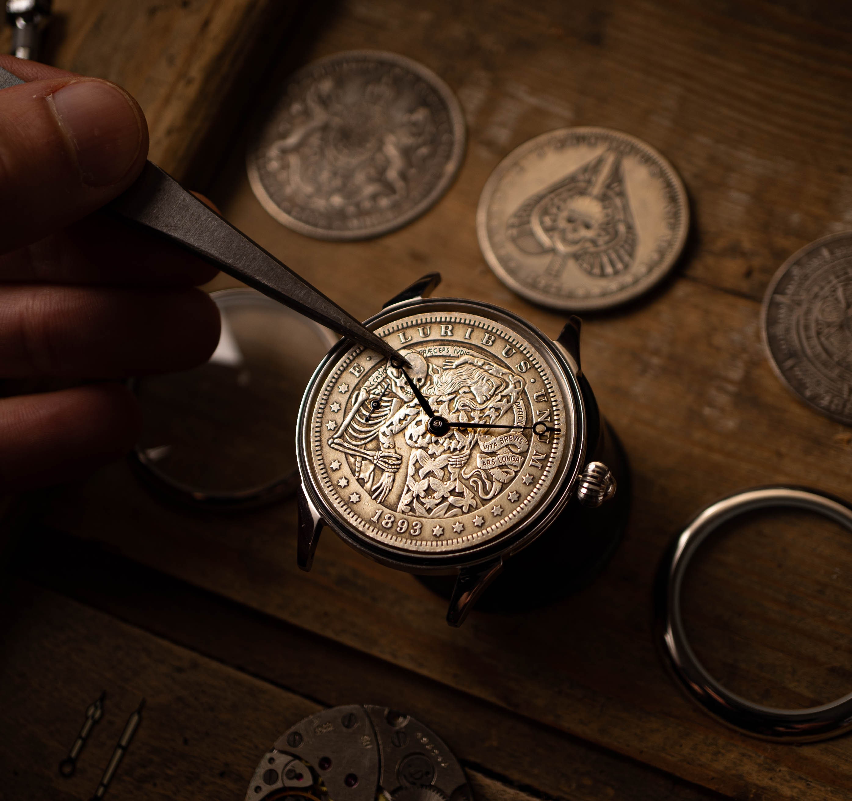 Antique　Watch   Custom Custom Engraved Personalized Watch, Vintage Watch, Dial Woman and