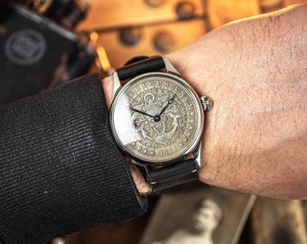 Exclusive version Marriage. limited edition, Skeleton, skull, watch Men's, watch Working
