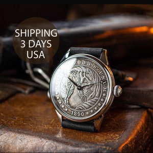 Military watch, watch skull,  Vintage horology, exclusive watch, Marriage watch, very rare watch, watch zombie, coin watch, watch vintage