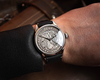 reloj calavera, reloj exclusivo, reloj de matrimonio, reloj muy raro, reloj zombie, reloj moneda, reloj vintage