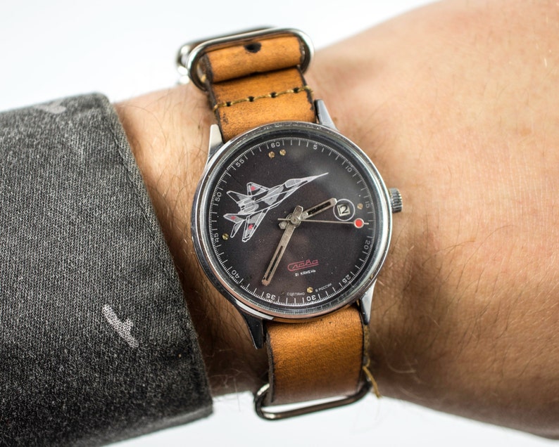 Vintage Chunky Men's Watch Called glory Etsy