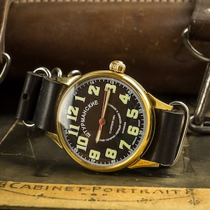 Vintage Watch, SHTURMANSKIE Gagarin, Aviator Watch, Soviet Watch ...