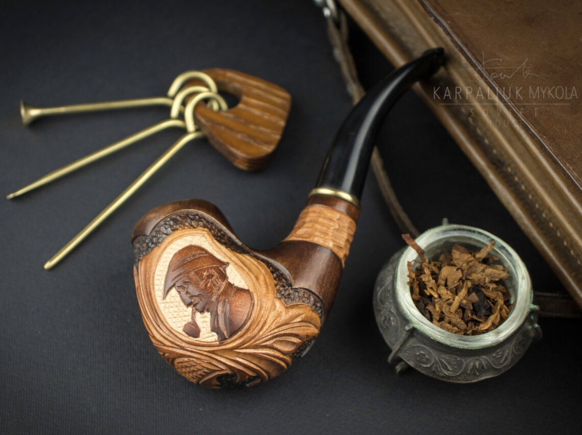 Smoking Pipe Tamper and Cleaning Tools Sherlock Etsy