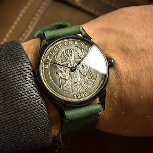Exclusive watch, watch skull, limited watch, coin watch, watch vintage, pharaoh watch, unusual watch