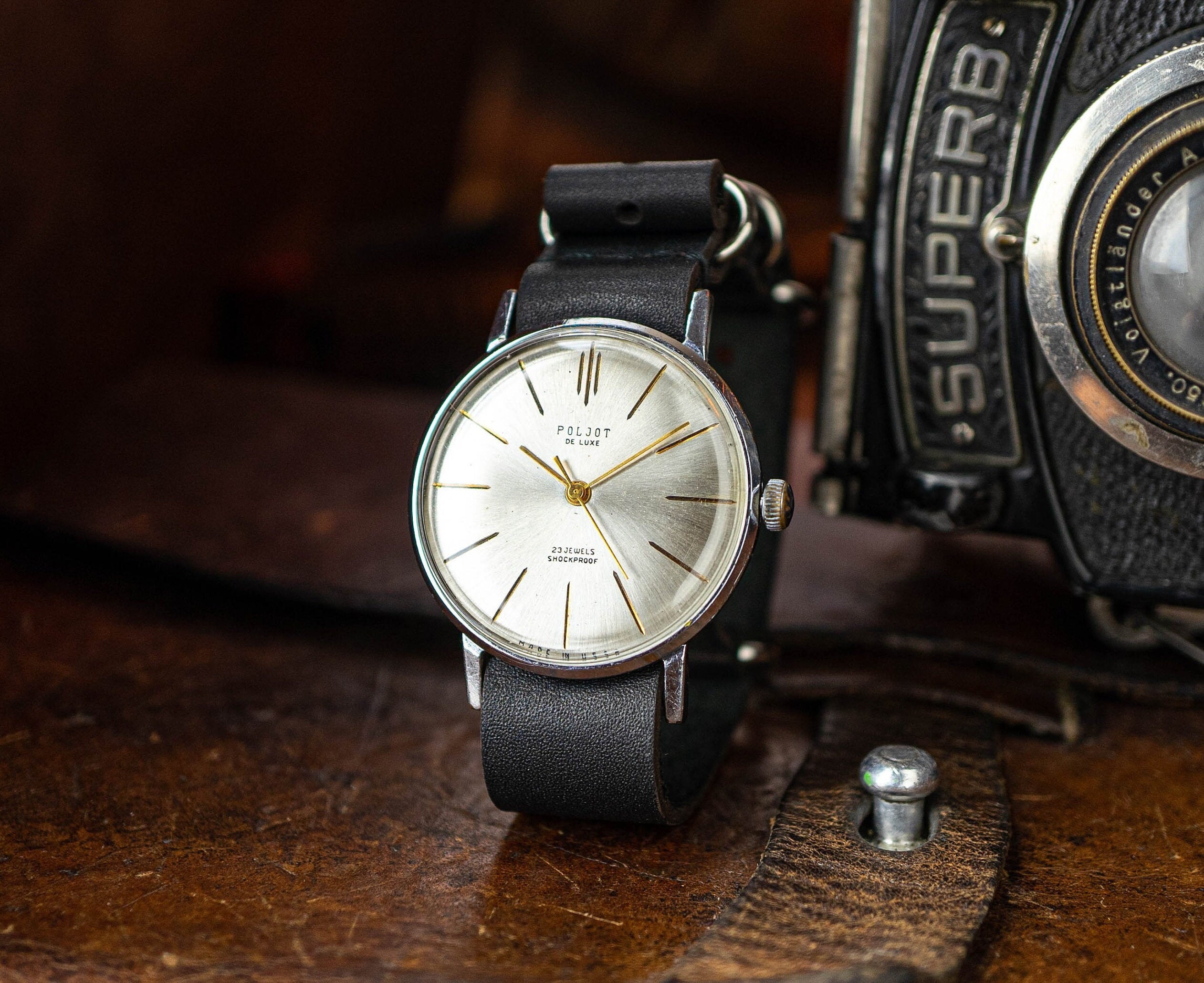 poljot de luxe 23 jewels