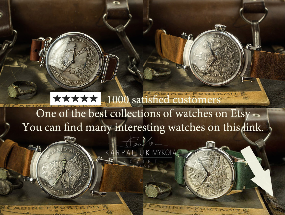K Riare Watch Exclusive Watch, Handmade Watch, Limited Watch, Vintage Watch, Rider ...