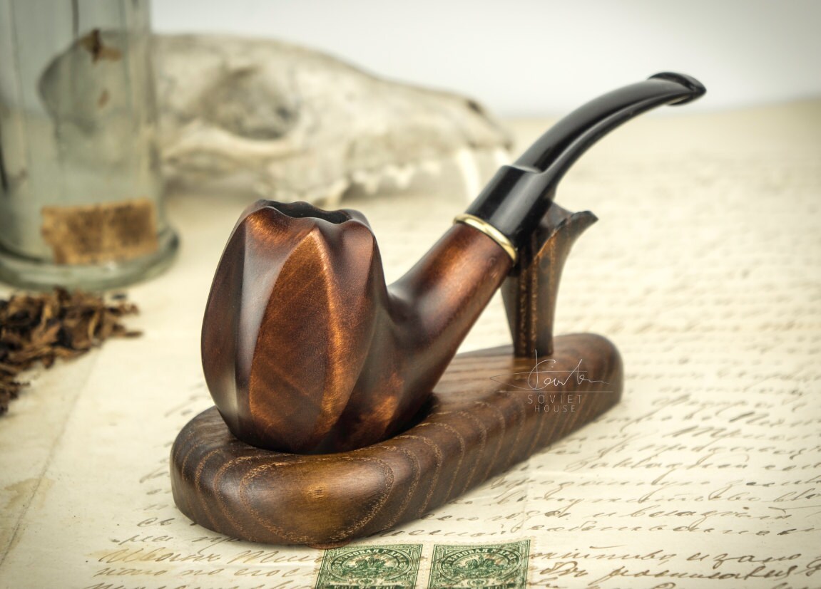 Smoking Pipe . Wood Carved Smoking Pipe. Tobacco Pipes. Wooden Etsy