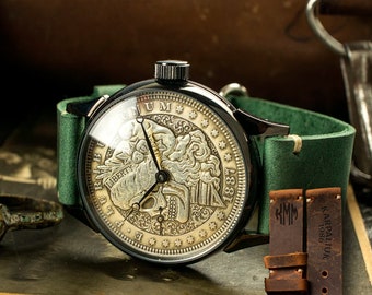 Reloj de matrimonio personalizado, reloj para hombre, año del destinatario 25, 30, 35, 40, 45, 50, 55, 60, 65, 70, 75, 80, aniversario de cumpleaños