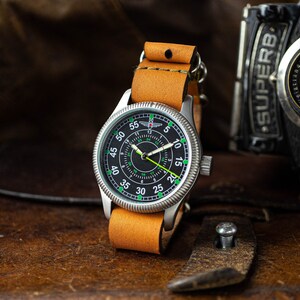 Aviator watch, vintage watch, rare mens watch, mecnical watch, vintage wristwatch, ussr watch, mens watch vintage