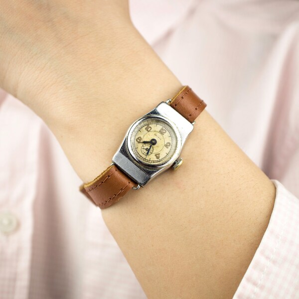 Rare 1950s vintage watch “Zvezda” Star. Soviet watch, Women's watch, Women's soviet watch, Vintage watch, Russian watch,wrist watch