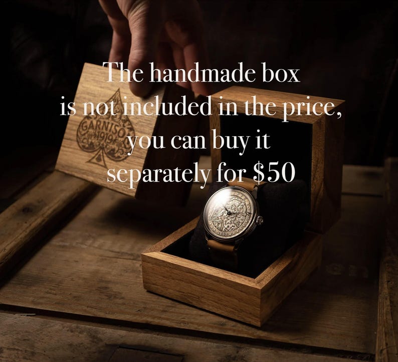 Reloj masónico personalizado, reloj esqueleto hecho a mano con esfera de esmalte frío. Regalo único para hombres. Reloj simbólico de latón con detalles grabados. imagen 8