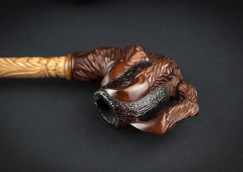 Smoking Pipe Exclusive Long eagle Claw. Wood - Etsy